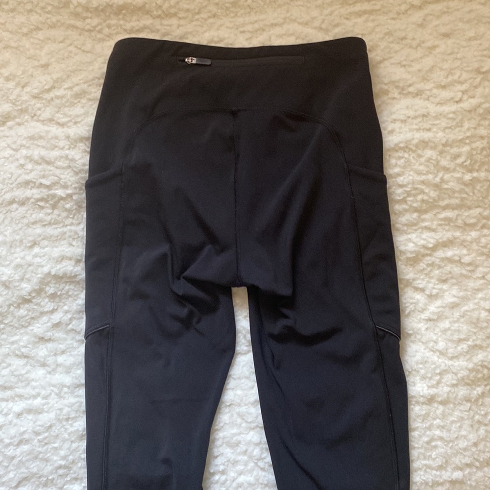 Lululemon black speed up leggings size 0